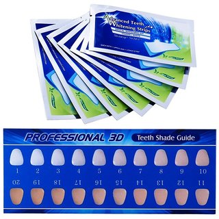 Buy 14Pair Teeth Whitening Strips 3D Whitening Shine Teeth Advanced ...