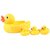 Yellow Rubber Family Duck Set for Kids (4 Pcs)
