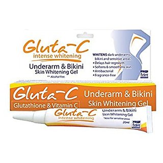 Gluta C Intensive Whitening Underarm  Bikini Skin Whitening Gel