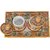Marble Meenakari Double Bowl Serving Tray Set  Office Used  dry fruit box Marble Mukhwas Set for Dining and Serving,