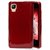 ECellStreet Soft Rubberized TPU Back Case Cover For Itel A20 / Itel it A20 - Maroon