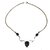 Ankit Collection 925 Sterling Silver Amethyst Necklace for Women and Girls (AC346NECKLACE)