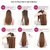 Haveream natural brown curly hair extension