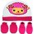Baby Mittens, Booties with Cap Set 3 Pcs Combo