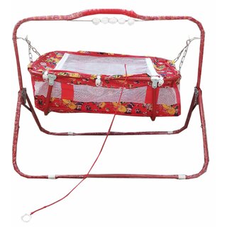 Oh Baby Cradles (Jhulla And Palna) With Mosquito Net SE-JP-01