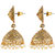 Asmitta Traditional Gold Plated Jhumki Earrings For Women