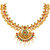 Asmitta Designer Peacock Gold Plated Necklace Set For Women