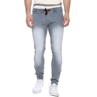 men's gray slim fit jeans