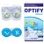 Optify Green Monthly Color Contact Lens Zero Power