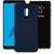 Hupshy Samsung Galaxy A8 Plus Cover / Samsung Galaxy A8 Plus Back Cover / Samsung Galaxy A8 Plus Plain Case  Cover / Soft TPU Cover For Samsung Galaxy A8 Plus - Blue