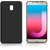 Hupshy Samsung Galaxy J7 Pro Cover, Samsung Galaxy J7 Pro Plain Covers, Samsung Galaxy J7 Pro Back Cover - Black