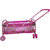 Oh Baby Baby Pink Bassinets And Cradles(Jhulla Baggi And Palna Baggi) With Mosquito Net For Your Kids Se-Jp-29