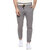Urbano Fashion Men's Grey Slim Fit Stretch Casual Chino Joggers (Size : 30)