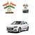 AutoStark Car Dashboard Indian Flag With Clock For Hyundai I-20 Elite