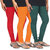 Varsha Cotton Churidar Leggings - Pack of 3