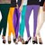 Pixie Women's Cotton Lycra Combo Of 6 Legging