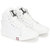Lejano Men's Casual White HIgh Ankle Sneaker shoes