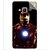Snooky Printed Iron Man Heart Pvc Vinyl Mobile Skin Sticker For Samsung Z2