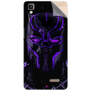 Buy Snooky Printed black panther wallpaper 4k Pvc Vinyl Mobile Skin Sticker  For Oppo R7 Online @ ₹399 from ShopClues