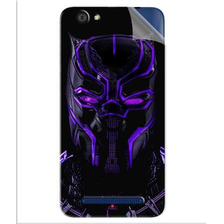 Buy Snooky Printed black panther wallpaper 4k Pvc Vinyl Mobile Skin Sticker  For LYF Flame 1 Online @ ₹399 from ShopClues