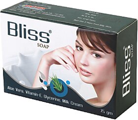 Bliss Soap(Aloe Vera Vitamin-E Glycerine Milk Cream)