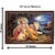 3d krishna with cow wall painting( size 08*10)