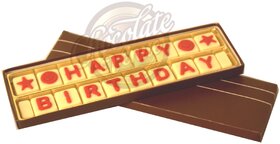 Birthday Chocolate Message