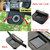 NP NAVEEN PLASTIC Solar Car Fan Powered Ventilation Exhaust Fan for Car Window- Keeps car Cool while Parked- No battery