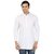 LDHSATI Full sleeve Short White Kurtas Pure Cotton Kurta for Men's and boy's