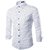 Royal Fashion Dotted White Shirt For Men