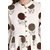 Janasya Women's Off White Cotton Flared Floral Print Kurta