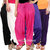 Pixie Readymade Plain Traditional Cotton Comfort Punjabi Patiala Salwar Pants for Women Bottoms Combo Pack of 5