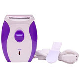 2 in 1 Epilator for Women - Shaver and Trimmer in One - Full Body Women Beauty Styler - Kemei KM 280R (Purple and White)