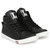 S37 Men Casual Black High Ankle Sneakers shoes
