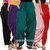 Pixie Readymade Plain Traditional Cotton Comfort Punjabi Patiala Salwar Pants for Women Bottoms Combo Pack of 5