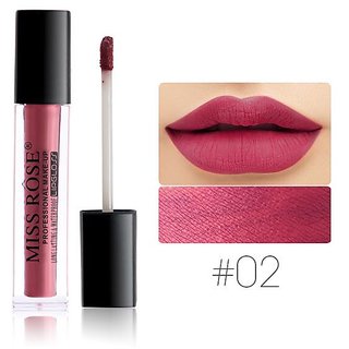 MISS ROSE matte lip gloss long lasting matte liquid lipstick waterproof lipgloss