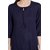 Janasya Women's Blue Rayon Straight Plain Kurta With Dupatta  Palazzo