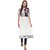 Janasya Women's Off White Printed Crepe Straight Kurti