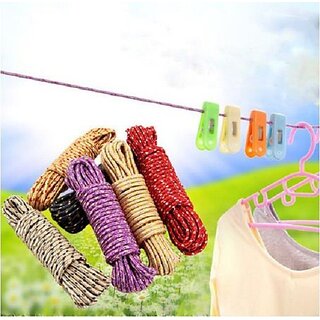 Buy kudos 20m Drying Clothes Multipurpose Use Nylon Outdoor Laundry  Clothesline Rope (Rassi) Online @ ₹199 from ShopClues