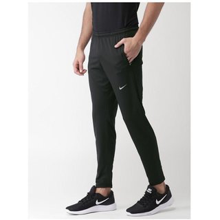 Nike Men's Black Polyester Track pants 