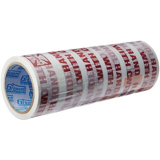 Self Adhesive Tape -48mm-130 metres-(HANDLE WITH CARE)----Pack of 18