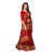 Fabwomen Maroon Bhagalpuri Silk Printed Saree With Blouse