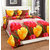 Designer 3D Double Bedsheet With 2 pillow Covers