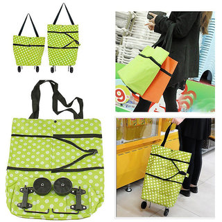 foldable shopping trolley bag