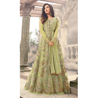 shopclues designer gowns