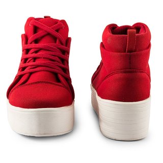 girls heel sneakers