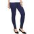 AGSfashion Women's Cotton Lycra Ankal Length Leggings(  Navy Blue )-XL