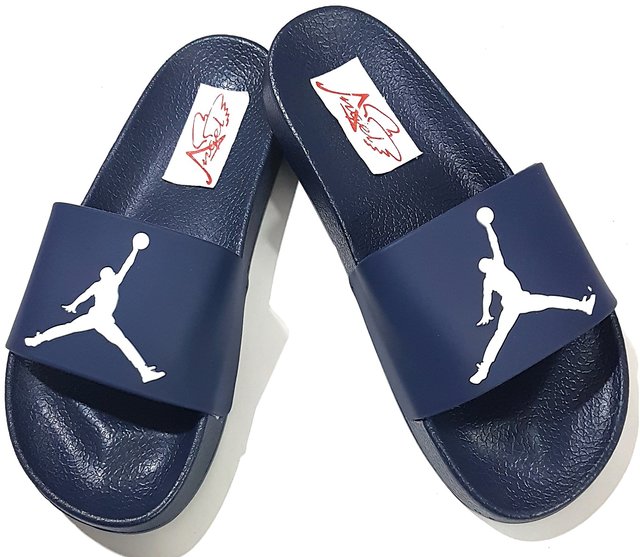 Mens jordan online slippers