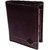 NUKAICHAU Brown Single Fold Men's Leather Wallet (49 brn 7 card coin zip c)