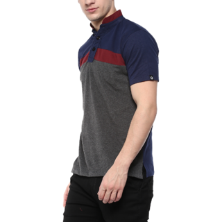 chinese collar t shirt